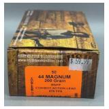 HSM 44 Mag 50 Rds/Box 200 Gr RNFP