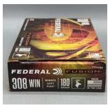 Federal 308 Winchester 180Gr BSP 20 Rds/Box