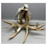 Antler 3 Bulb Light Fixture 20in Across