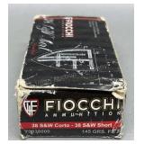 Fiocchi 38 S&W Short 45 Rds 145Gr FMJ