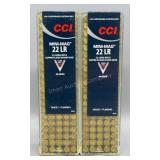 2x CCI 22LR Mini Mag 100 Rds/Box 40 Gr RN