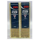 2x CCI 22LR Mini Mag 100 Rds/Box 36Gr HP