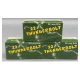 3x Remington 22 Thunderbolt 50 Rds/Box
