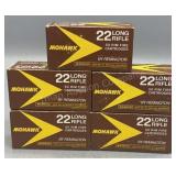 5x Mohawk 22LR 50 Rds/Box