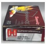 Hornady 308 Win 20 Rds/Box 165Gr SST