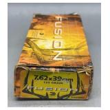 Fusion 7.62x39mm 20 Rds/Box 123Gr