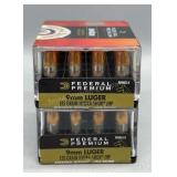 2x Federal 9mm 20 Rds/Box 135Gr JHP