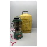 Coleman camp lantern with carry case