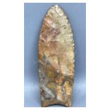 Large 5in Clovis Style Indian Artifact