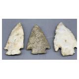 3 Indian Artifacts - Howard Cty Find - 3in