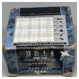 Federal 12 Ga 6 Shot 25 Rds