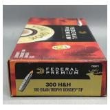 Federal 300 H&H 20 Rds/Box 180 Gr TBT