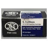 FHN 5.7x28mm 50 Rds/Box 40Gr V-Max