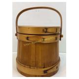 Firkin Sugar Bucket 9"