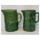 Stoneware Gallon Milk Pitchers