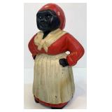 Aunt Jemima Cast Iron Bank 10"