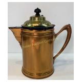 Old English Coffee Pot w/ Enamel Insert
