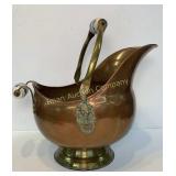 Copper Coal Hod