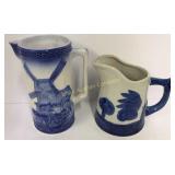 Blue & White Pitchers, Reproduction - 2