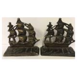 Cast Ship Bookends
