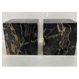 Marble Heavy Bookends - 2