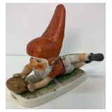Goebel Gnome Football Figurine