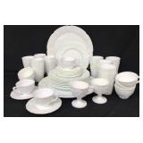 Milk Glass Dish Set