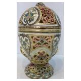 Zsolnay Two Piece Cache Pot 9"