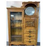 Antique Oak Secretary 45" X 68"