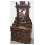 Victorian Three Drawer chest