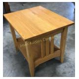 Oak End Table