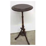 Oak Candle Stand, 11" Top