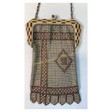 Whiting Davis Enamel Purse