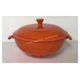 Fiesta Red Covered Casserole