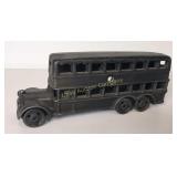 Cast Iron Toy Bus 8"