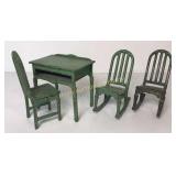 Arcade Cast Iron Toy Desks, Chairs