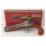 Hubley Flintlock Toy Pistol W/ Original Box