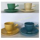Fiesta Coffee Cup & Saucer A. D.