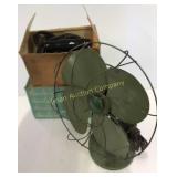 Fan, 2 Old Irons, General Electric