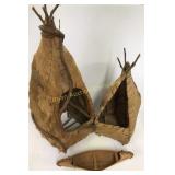 Hand Made Tee Pees, Canoe
