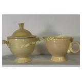 Fiesta Covered Sugar & Creamer