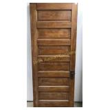 Raised Panel Antique Door