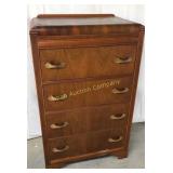 Waterfall Front Four Drawer Chest