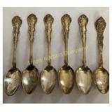 Sterling Spoons - 6