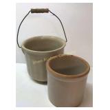 Crock Chamber Pot, One Gallon Crock