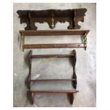 Small Wood Shelves - 4