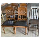 Kitchen Chairs-4, High Chair, Wicker Chair