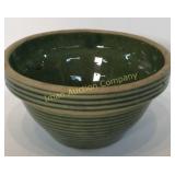 Green Stoneware Crock Bowl 3" X 3"