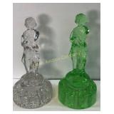 Girl Figurine Flower Frogs 8.5" - 2