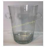 Glass Vase W/ Handles 10"